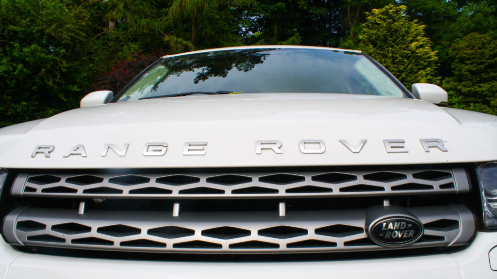 image of range rover front