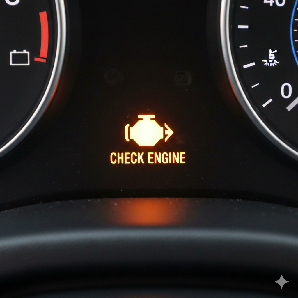 image of check engine light